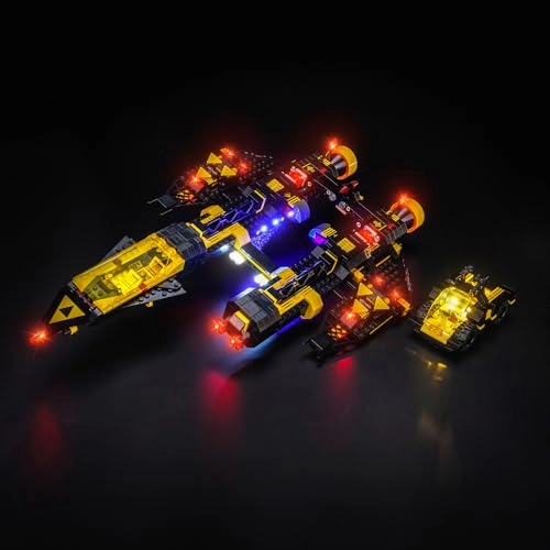 LED Light Set - Compatible with Lego 10355 Blacktron Renegade 7 light sources