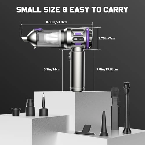 Handheld Vacuum Cleaner - 6000 mAh