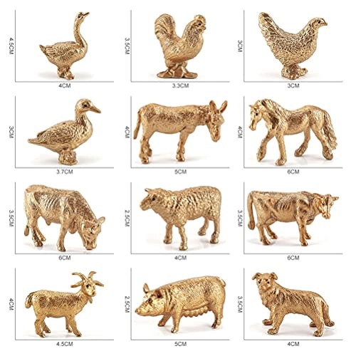 Mini Forest Animal Figures - 18 months - 3 years 12pcs