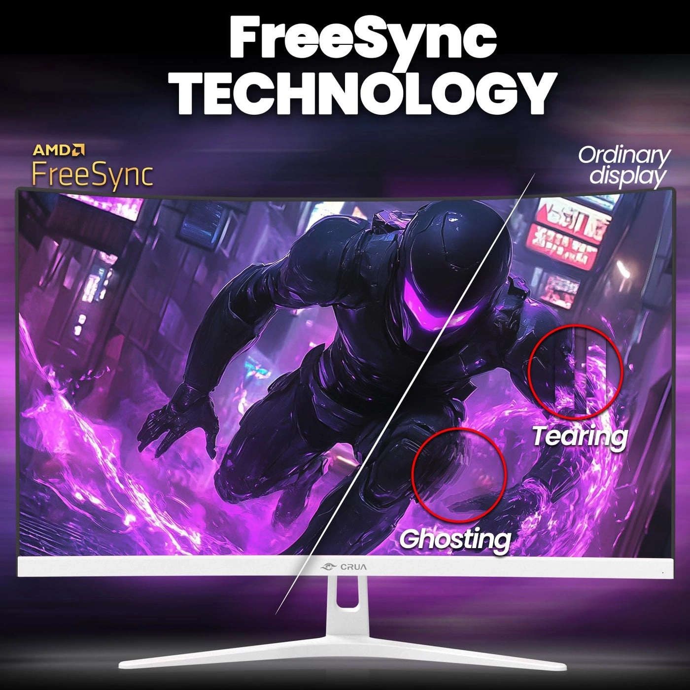 Curved Gaming Monitor - 27" 1920x1080P