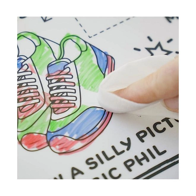 Reusable Silicone Coloring Mat - 3 Years+