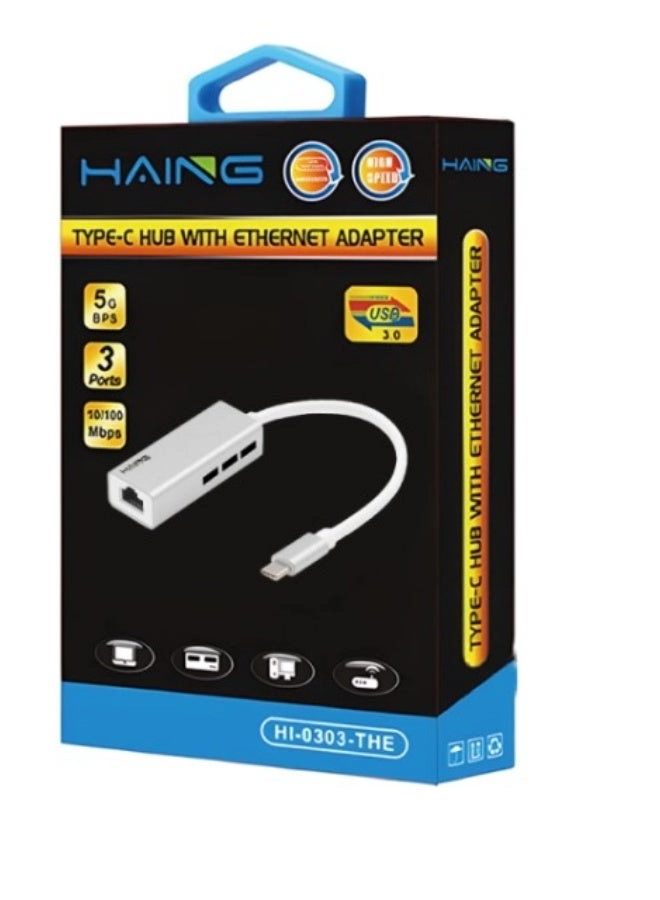 Haing USB 3.1 TYPE C Ethernet adapter