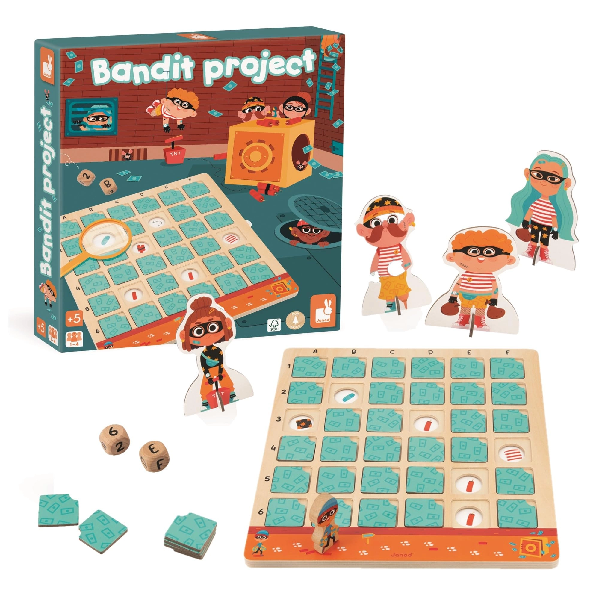 JANOD Bandit Project - 5 Years + 1 pieces