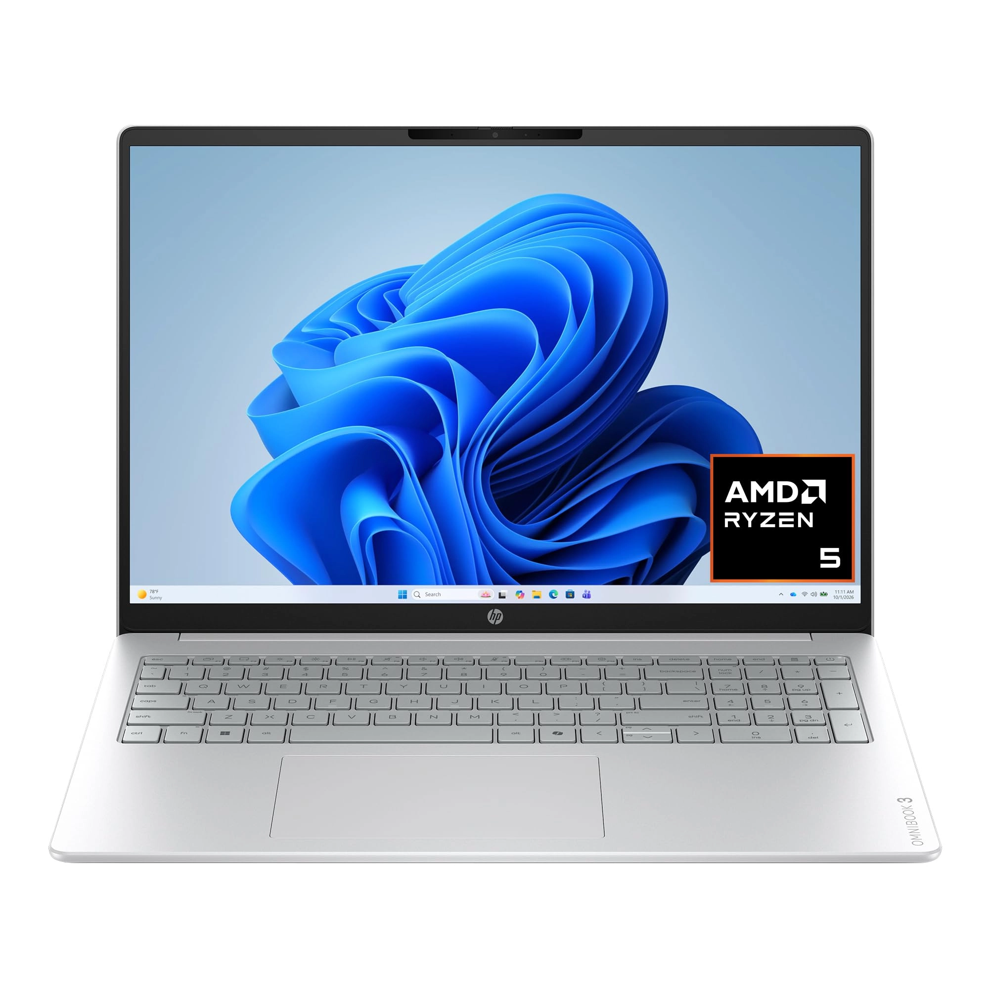 HP OmniBook 3 D57F6UA#ABA - 16'' Ryzen 5 3450U 16GB DDR5 256GB SSD
