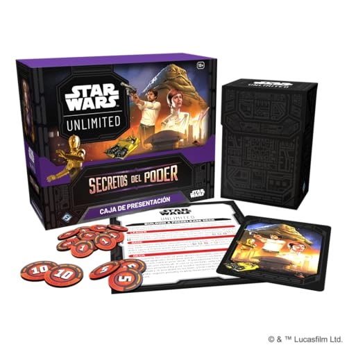 Star Wars Unlimited: Secrets of the Force - Pre-Release Box 6 Envelopes Spanish