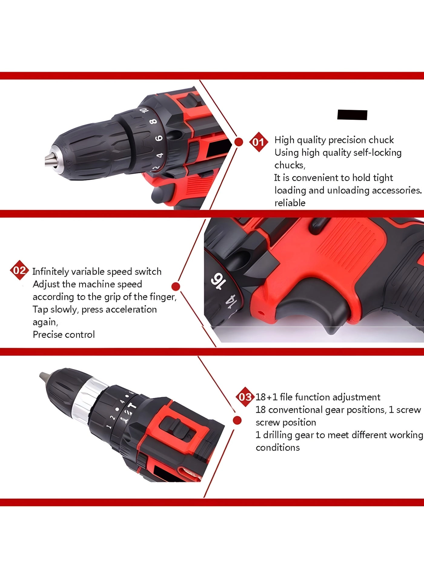 Cordless Drill - 3900mAh