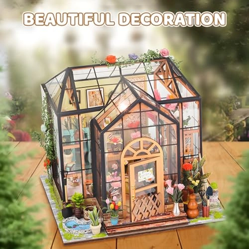 DIY Miniature House Kit - Jenny Greenhouse
