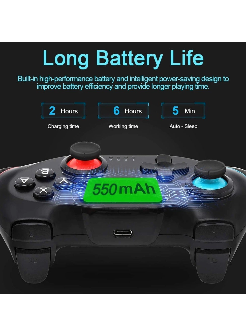 PC Switch Phone X10 Wireless Gaming Controller Purple