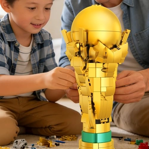 Soccer Trophy Building Blocks - 446 pcs