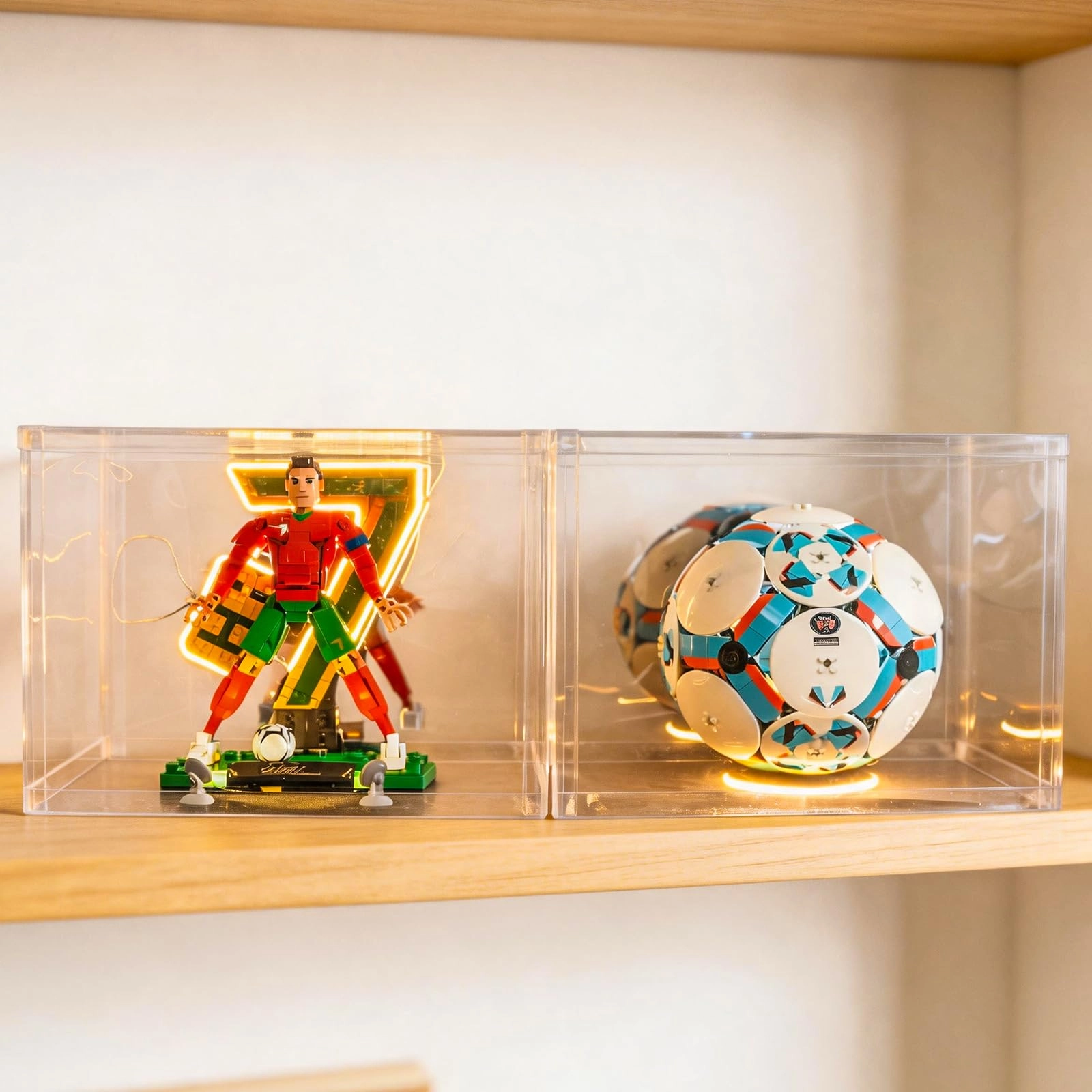 BRIKSMAX Display Case - 36x27x27cm Dustproof Clear
