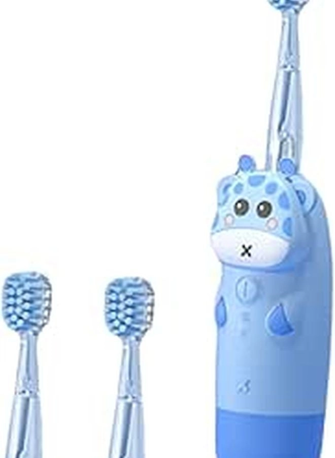 TOPPERFUN Sonic Electric Toothbrush - USB Rechargeable LED Lights Soft Bristles