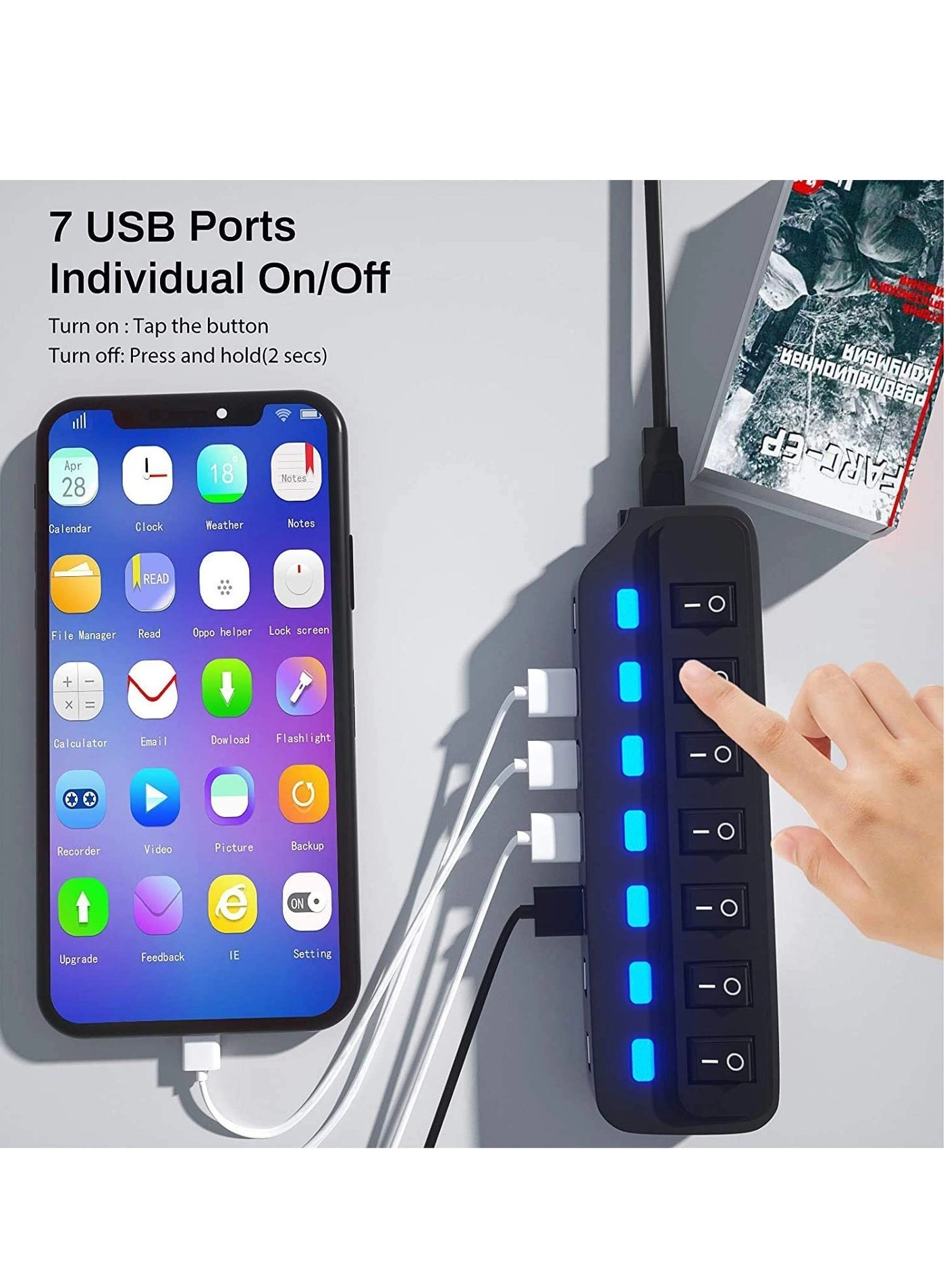 USB Hub - 7 Port USB 3.0