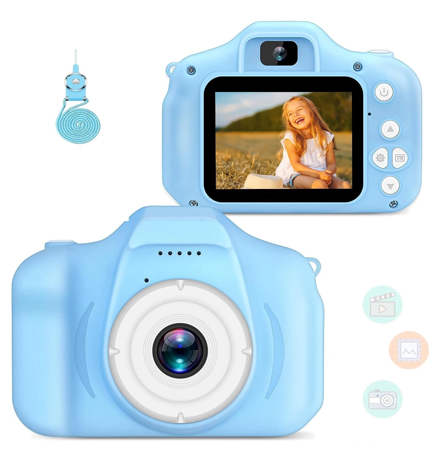 CADDLE & TOES Instant Selfie Camera - 13 MP 1080P