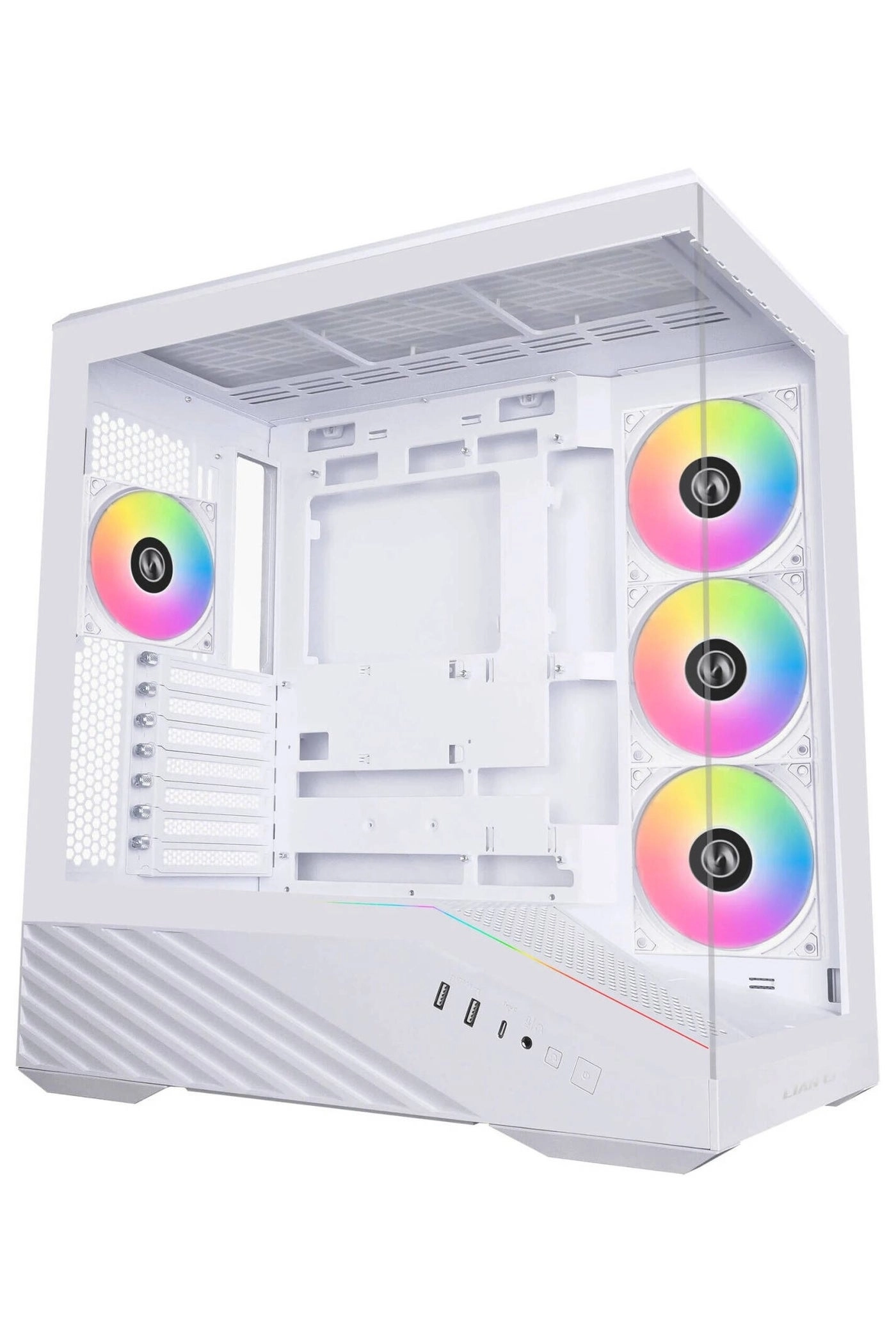 Lian Li Vector V100RW - Tempered Glass Side Panel Mid Tower
