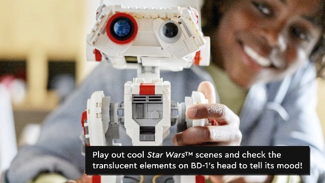 Star Wars BD-1 (75335) - Posable Droid Figure