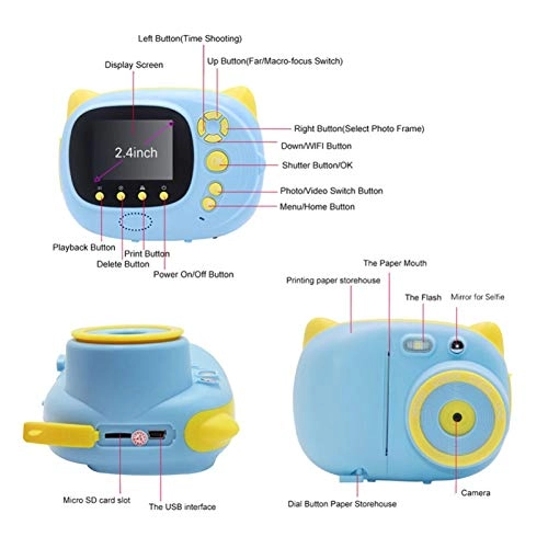 Instant Photo Printing Camera