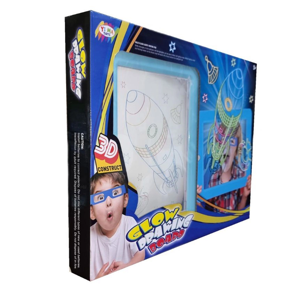3D Flat Sketchpad - 5 Pcs 3D Glasses