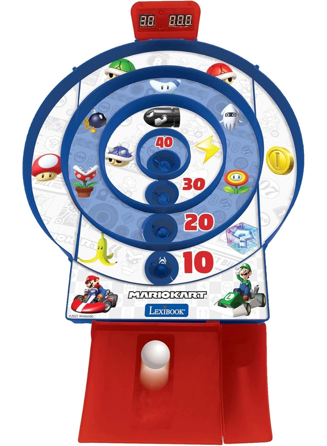 Mario Kart Target Shoot - LCD Screen 2 Balls
