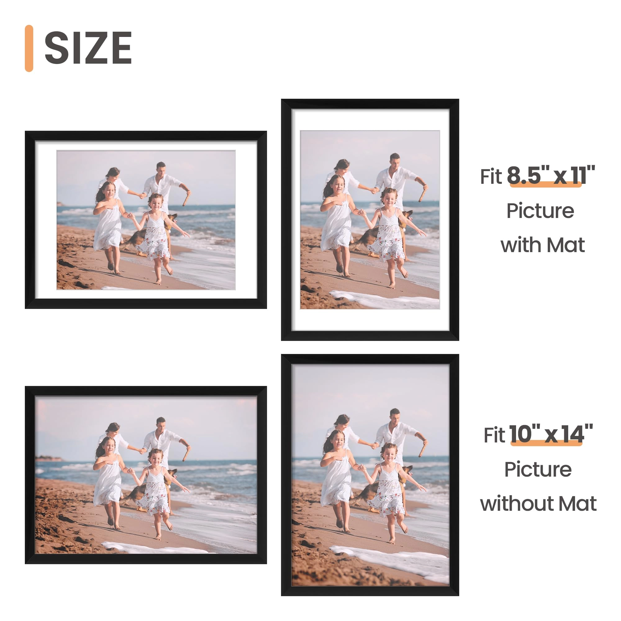 Collage Picture Frame - 10x14 Set