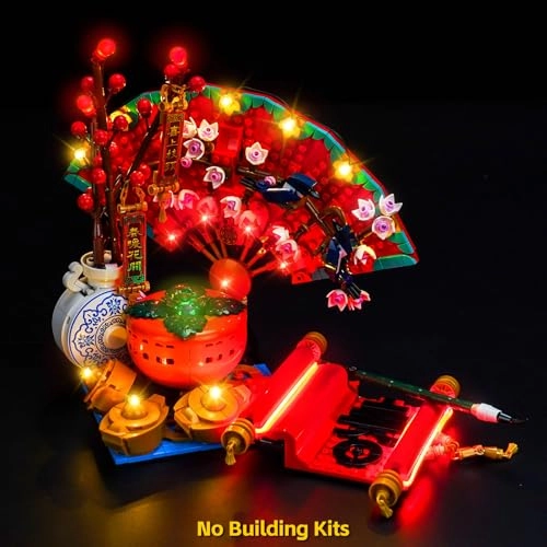 LED Light Set - Compatible with 80117 Good Fortune USB powered