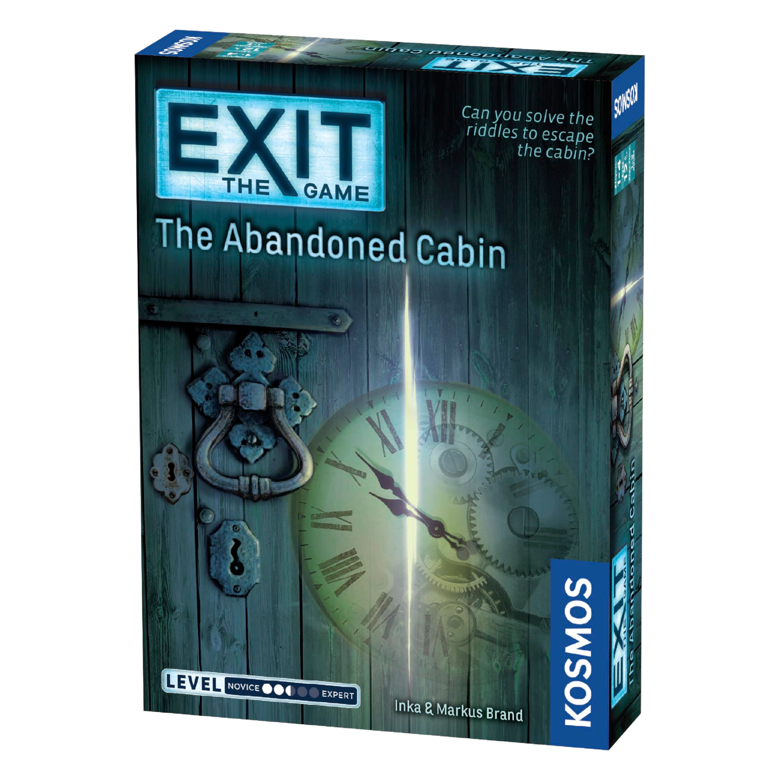 Exit: The Abandoned Cabin - Card-Based Family Escape Room Game