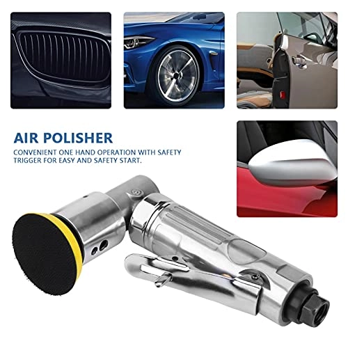 Portable polishing machine - pneumatic 5" Low noise