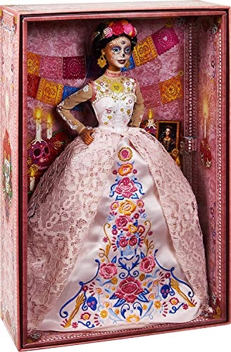 Dia De Muertos 2020 Doll - 12-in Brunette Embroidered Lace Dress
