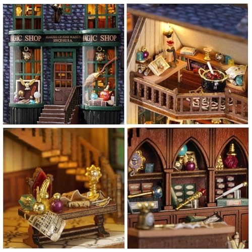 DIY Wooden Dollhouse Kit - Flower Pink World