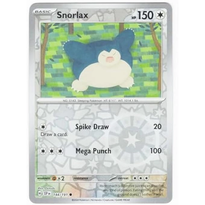 rayihni SNORLAX 144/191