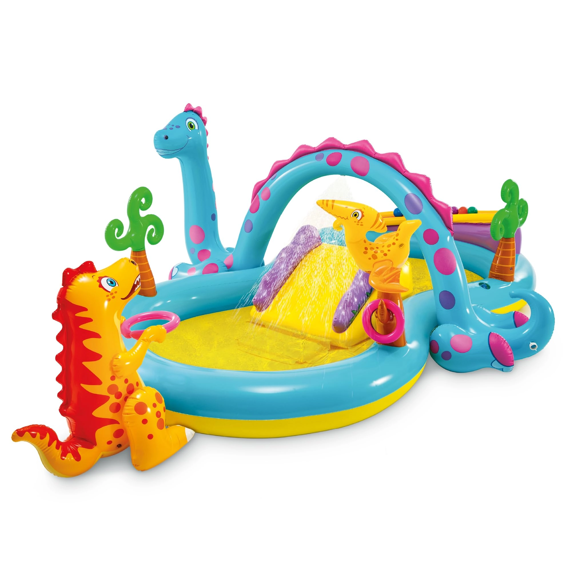 Intex Rainbow Ring Play Center - 77 gallons