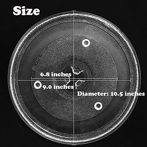 Microwave Glass Plate - 10.5 inches