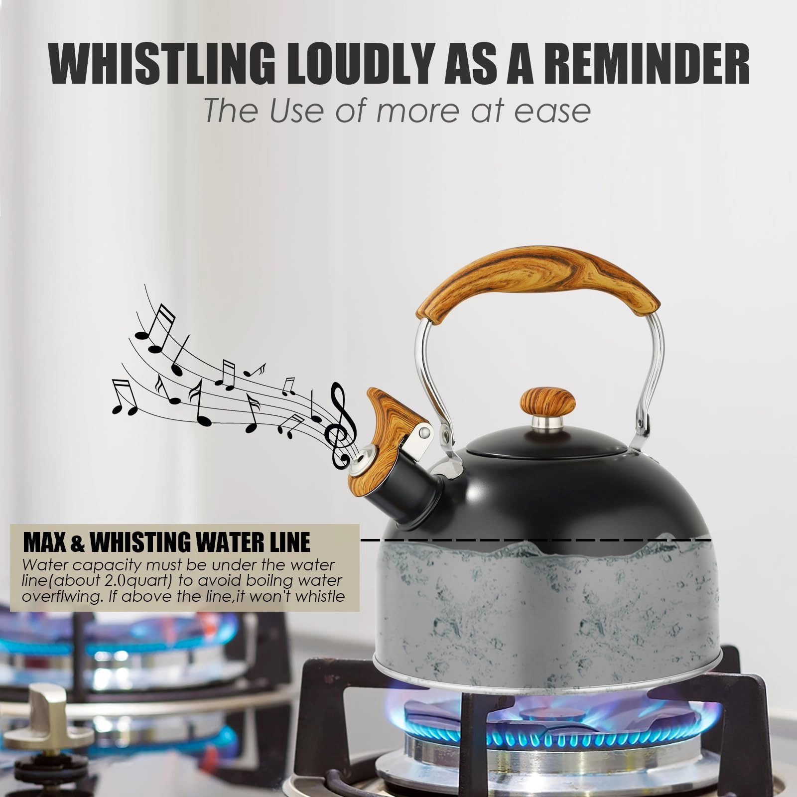 Whistling Kettle - 2.5 litres