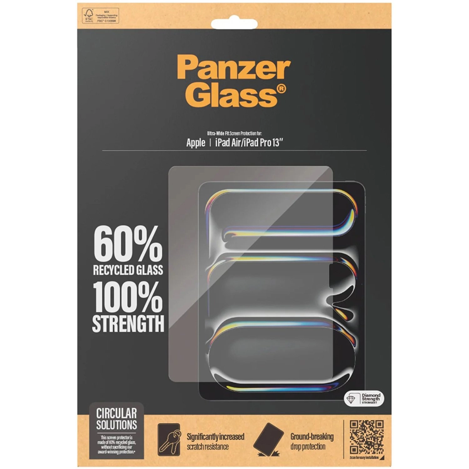 Clear Tempered Glass for iPad Air 13