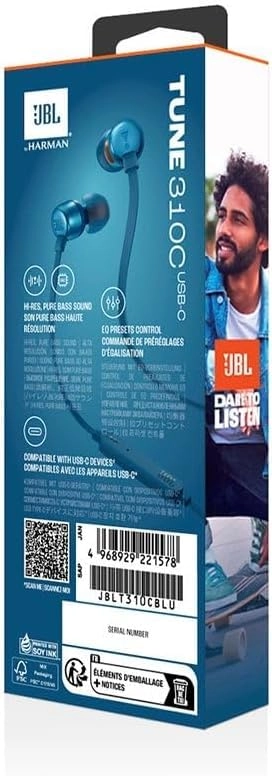 J'B'L T'une 310 Wired Headphone