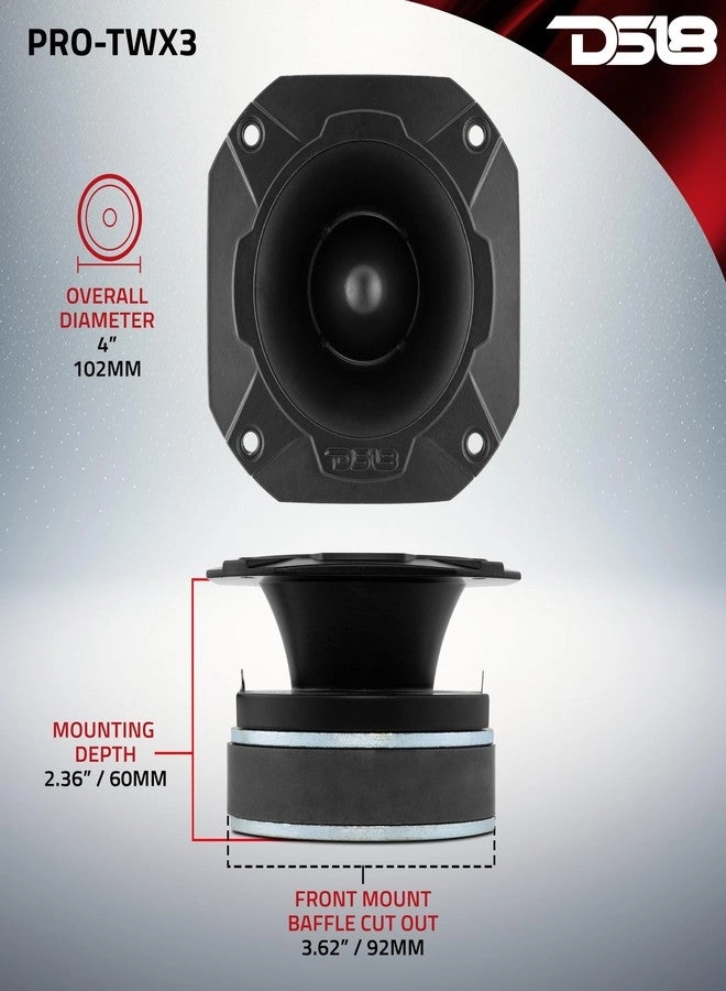 PRO-TWX3 - 4" Super Bullet Tweeter