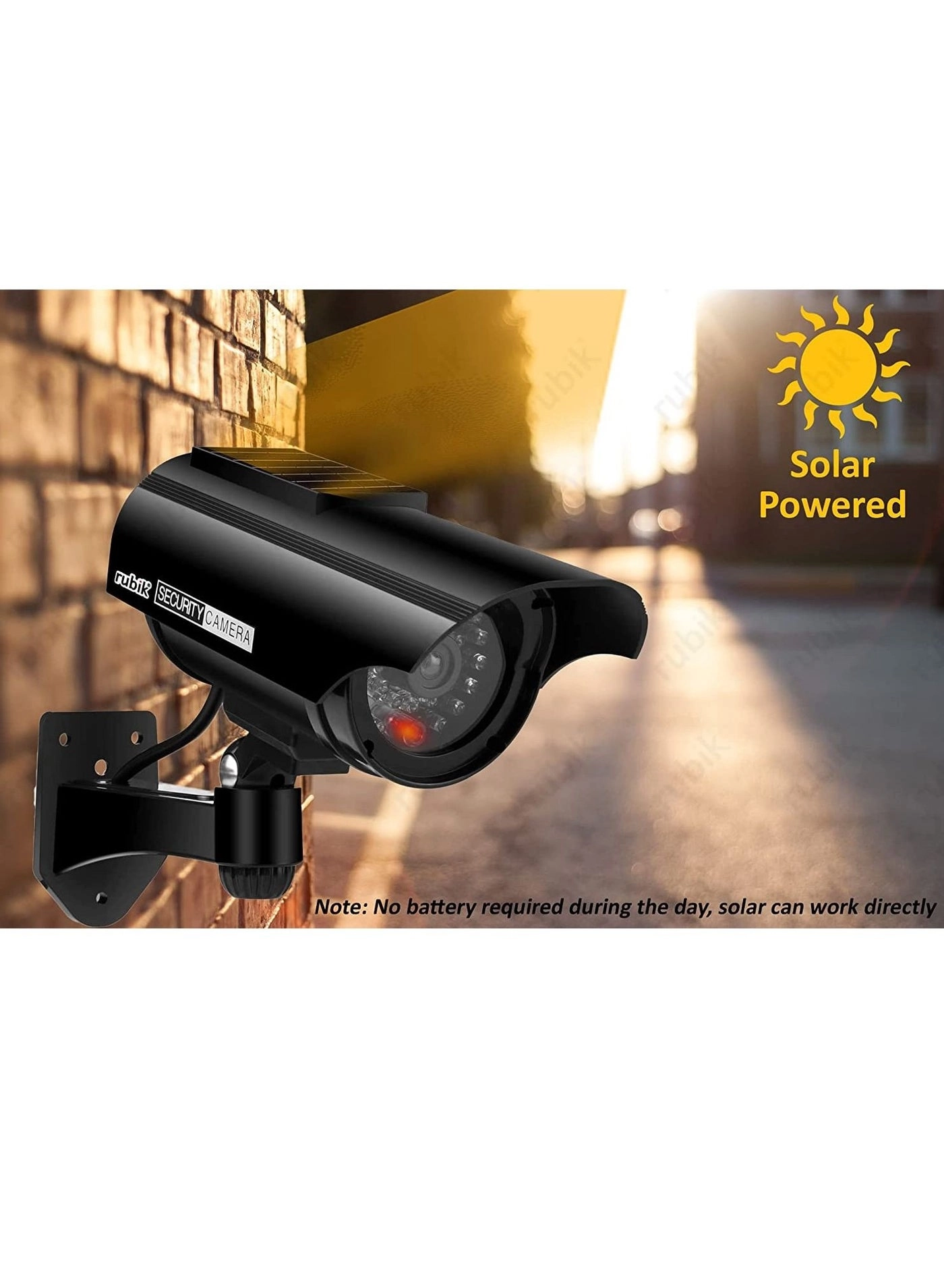 Dummy CCTV Security Camera - Indoor/Outdoor