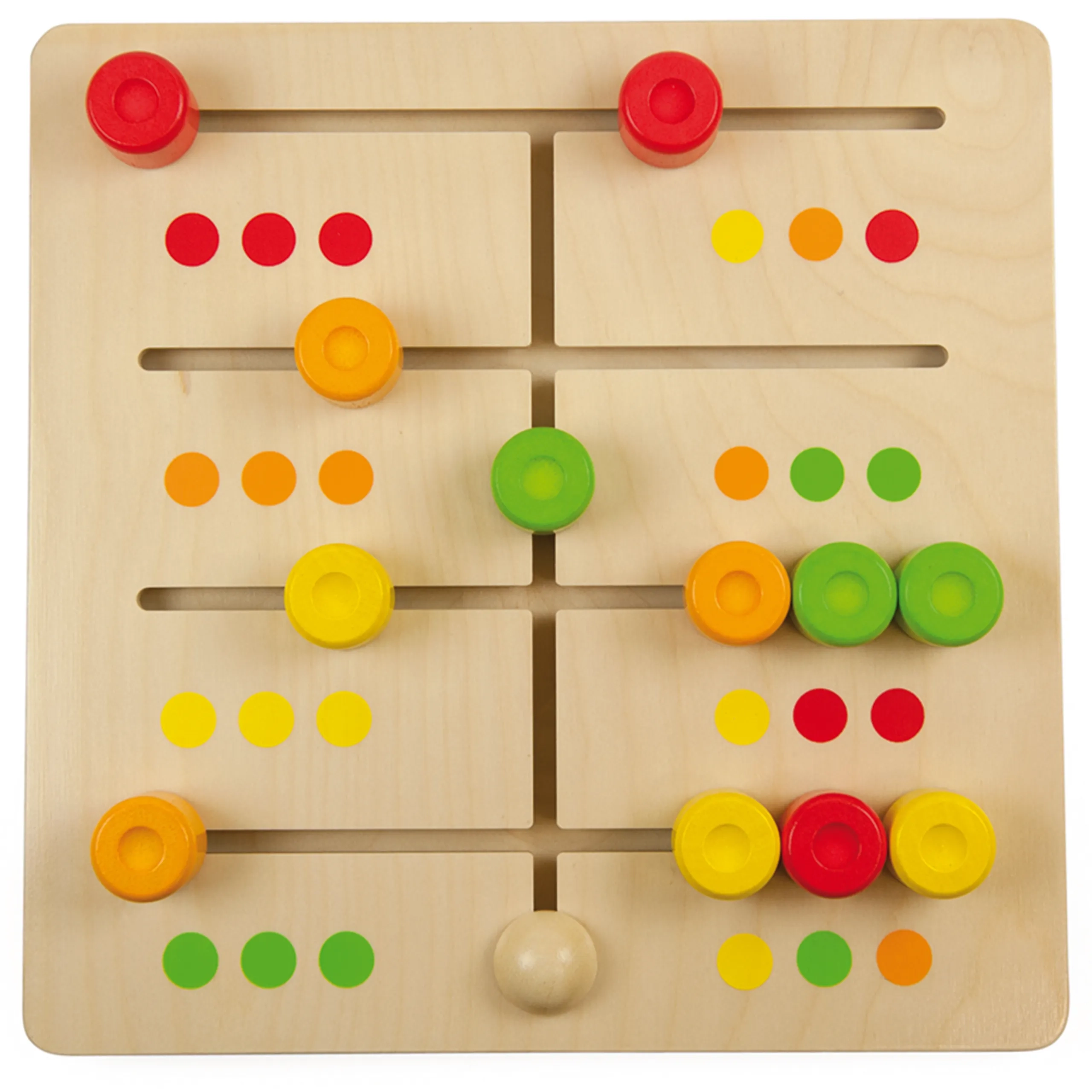 ANDREU Toys Color Matching Sliding Game - Suitable for 1 year and above