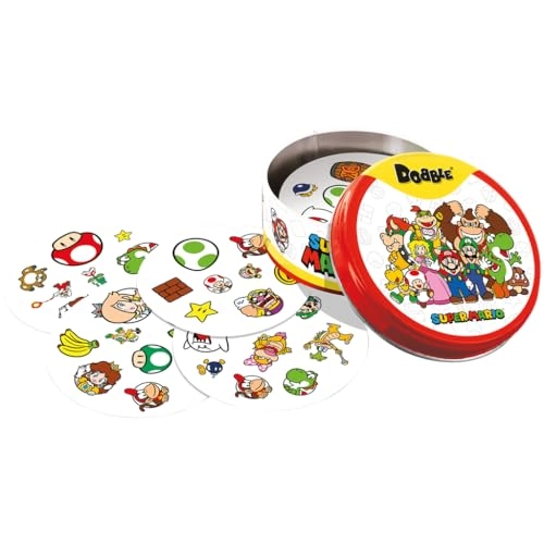 Dobble Super Mario - German 6+ 55 Karten