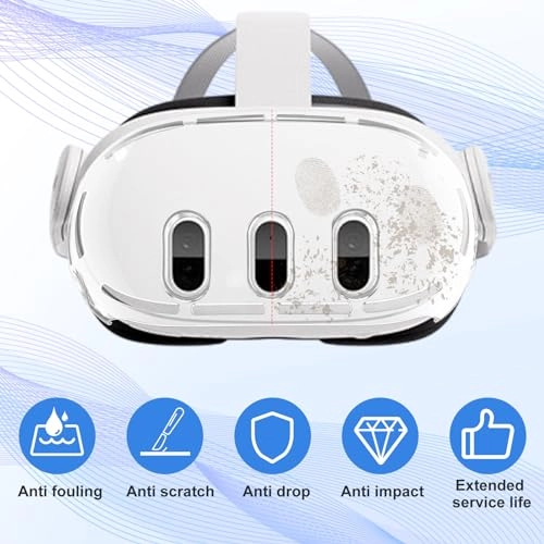 VR Accessories - Anti-Scratch Tempered Glass Joystick Caps