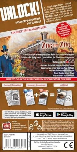Unlock! Game Adventures: Ticket to Ride - Puzzle Game (German)