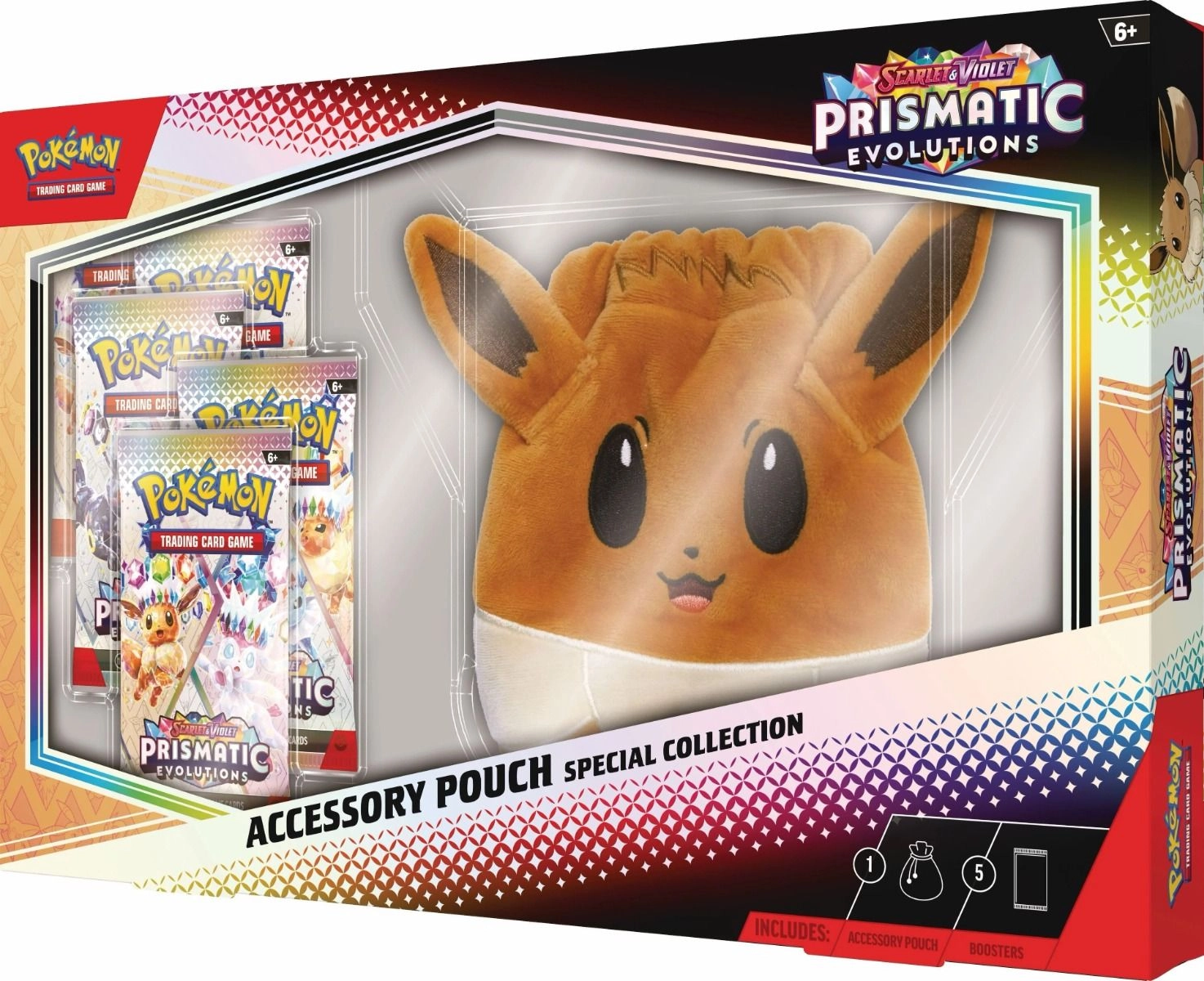 Pokémon Scarlet & Violet-Prismatic Evolutions Accessory Pouch Special Collection