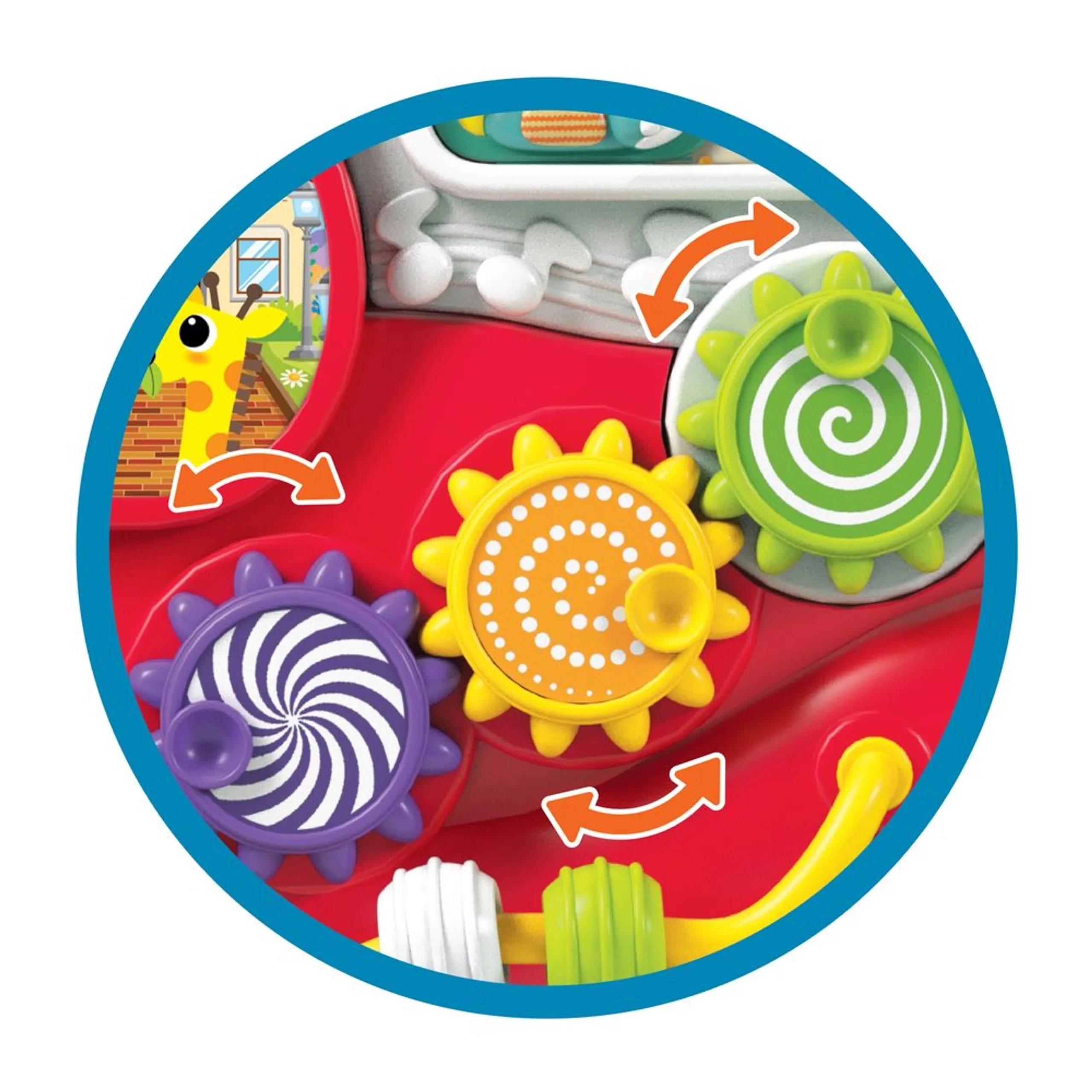 Adventure Walker Ride-On Train - 3 levels of play