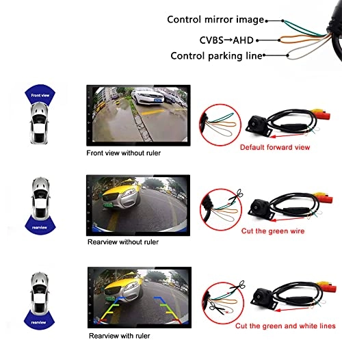 For Nissan X-trail Qashqai Tiida Teana Sylphy Sentra Pathfinder Vehicle - Top Starlight Night Vision Wire 720P