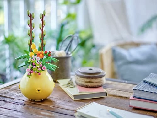 Flower Pot (40588) - Red 292 Pieces