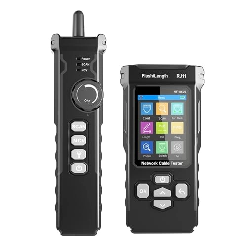 NF 8506 - Multifunction Ethernet Cable Tester PoE Ping Test