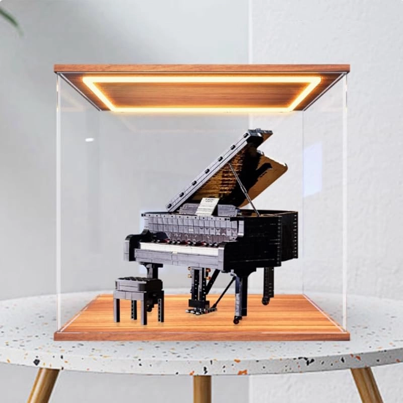 Clear Acrylic Display Case for Lego 76209 - 13.77x13.77x21.65in. Acrylic