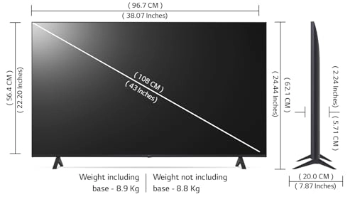 43UR75006LC - 43 Inches
