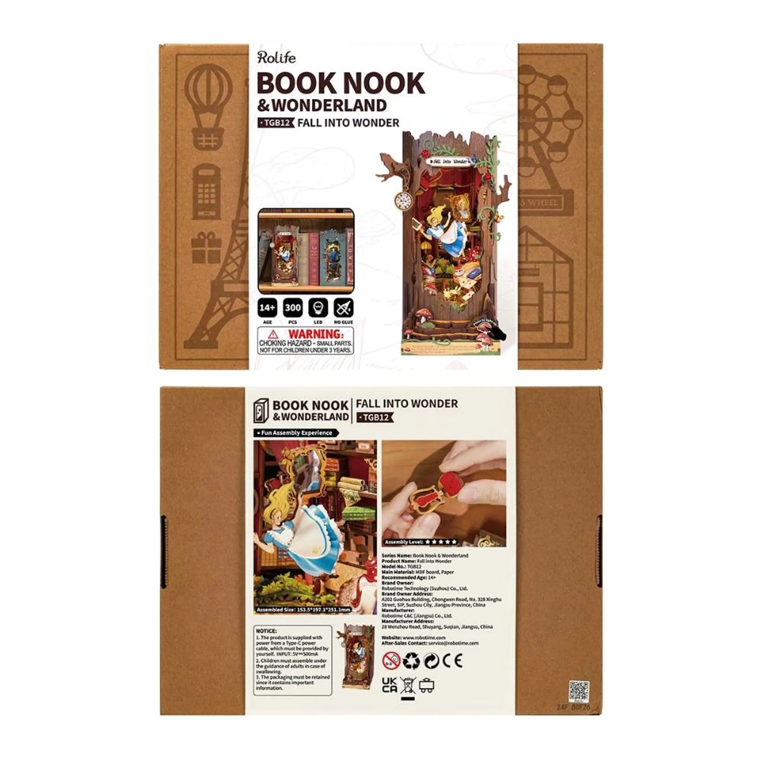 Fall Into Wonder Book Nook - 300 Pc