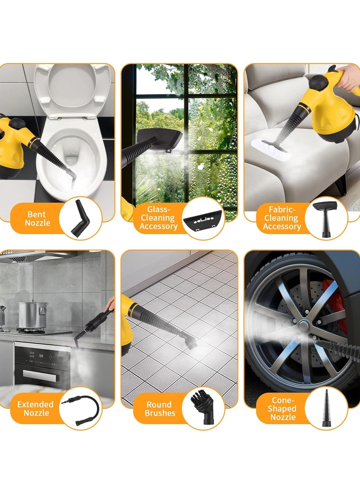 High-Pressure Steam Cleaner - 250ML