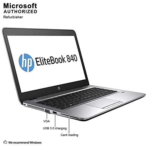 (Renewed) EliteBook 840 G3 - 14'' Core i5-6300U 16GB DDR4 500GB SSD